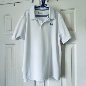 Under armor, golf shirt, youth large nice performance material